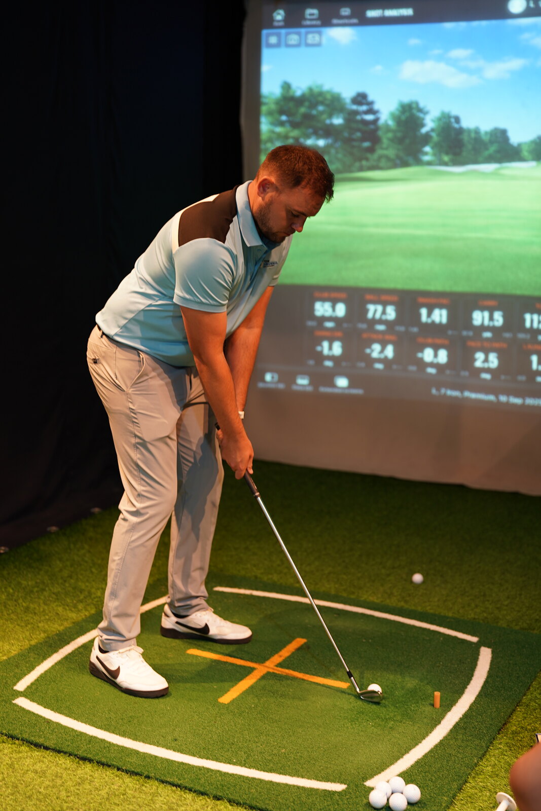 Coaching at Tom Dingwall Golf Academy