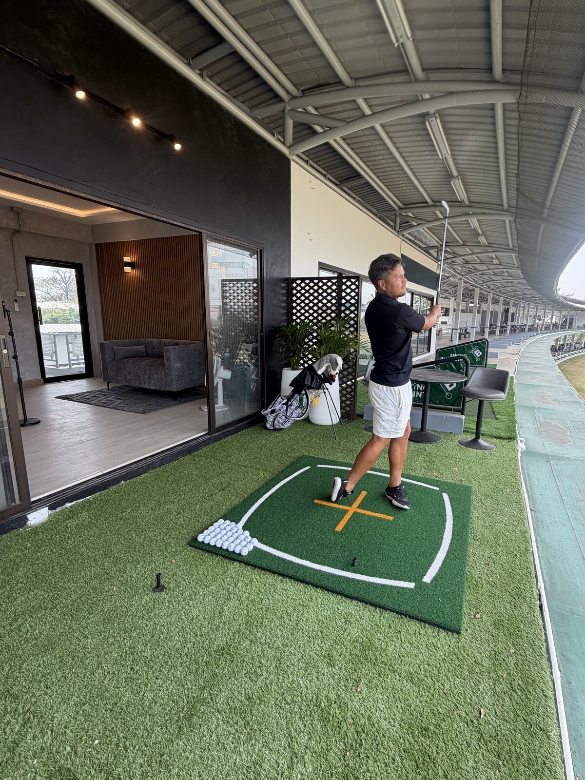Coaching at Tom Dingwall Golf Academy