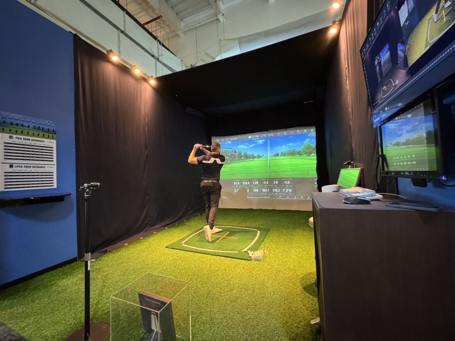 Coaching at Tom Dingwall Golf Academy