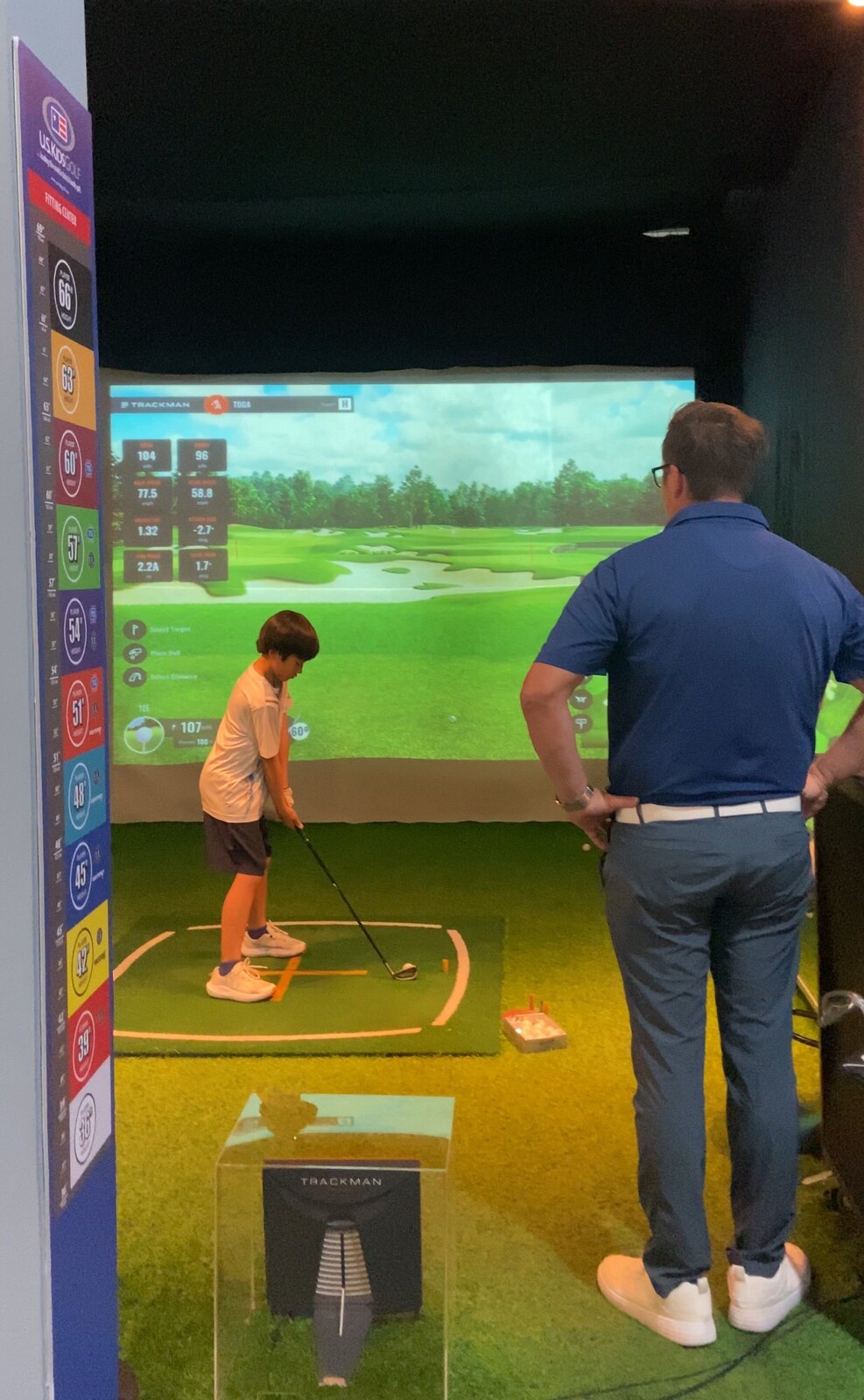 Coaching at Tom Dingwall Golf Academy
