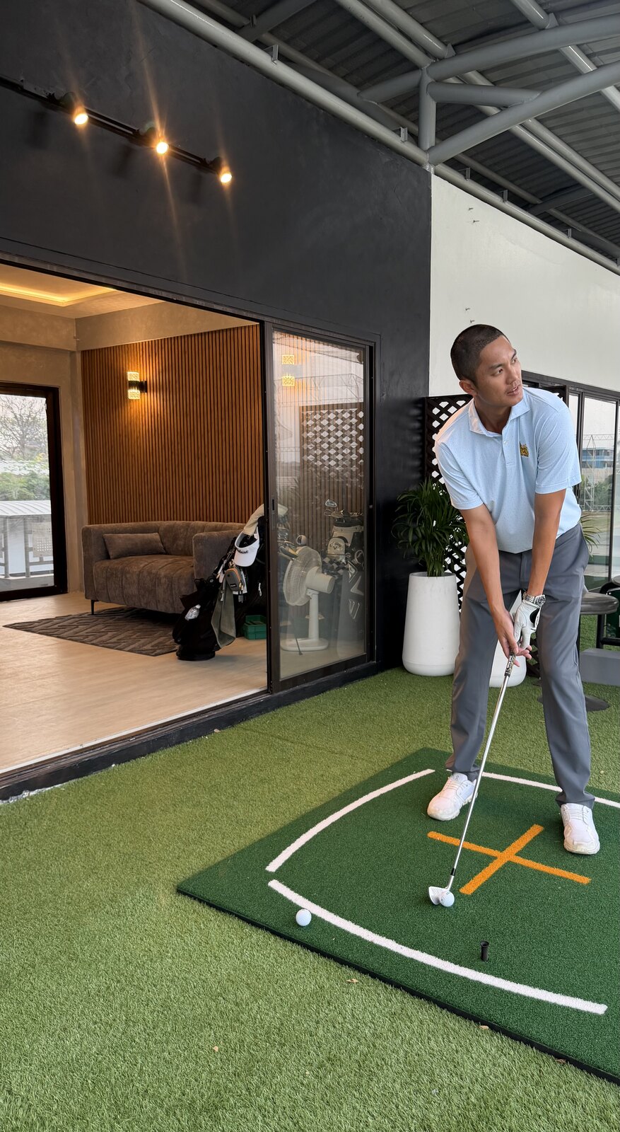 Coaching at Tom Dingwall Golf Academy