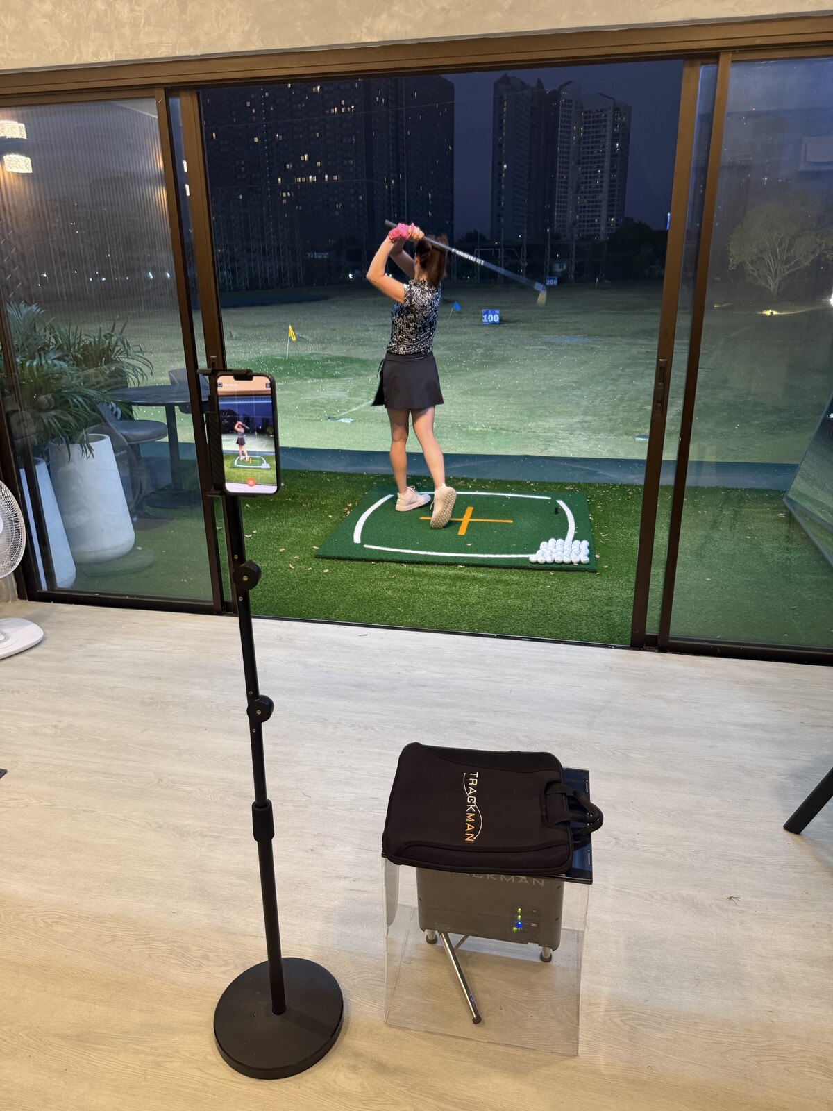 Coaching at Tom Dingwall Golf Academy